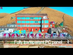 Aydınlatma Sistemli UV Korumalı Taşınabilir Görünür Kabarcık Çadır