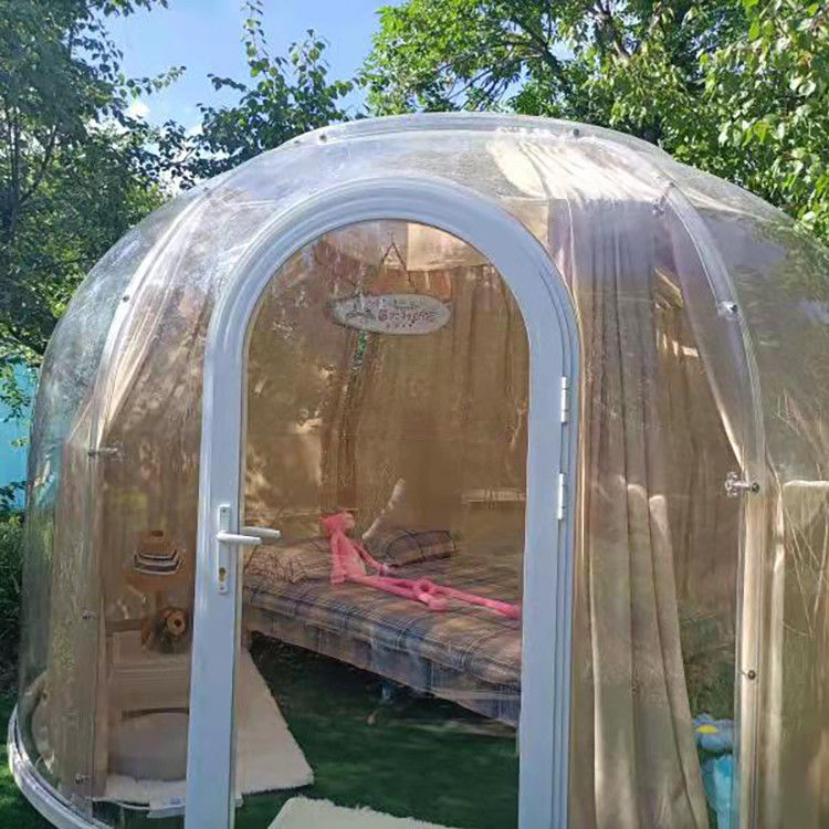 Spor Mekanları İçin Çağdaş Bahçe Igloo Çadırı 5mm Sera Dome Çadırı