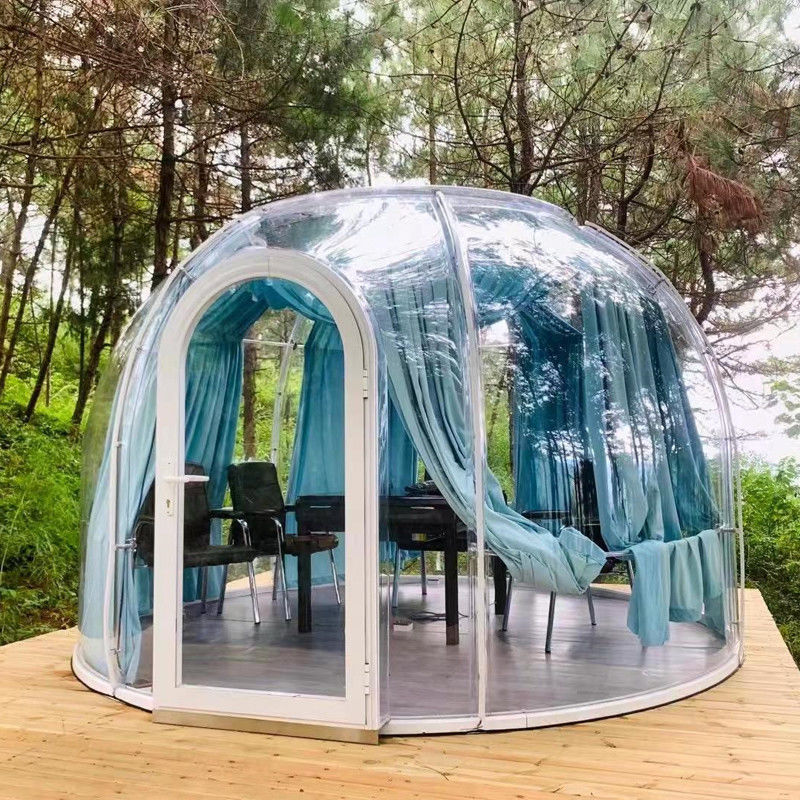 Yüksek Kaliteli Fabrika Özel Bubble Hut Çadırı Bubble Igloo Çadırı Hava durumu Bubble Çadırı